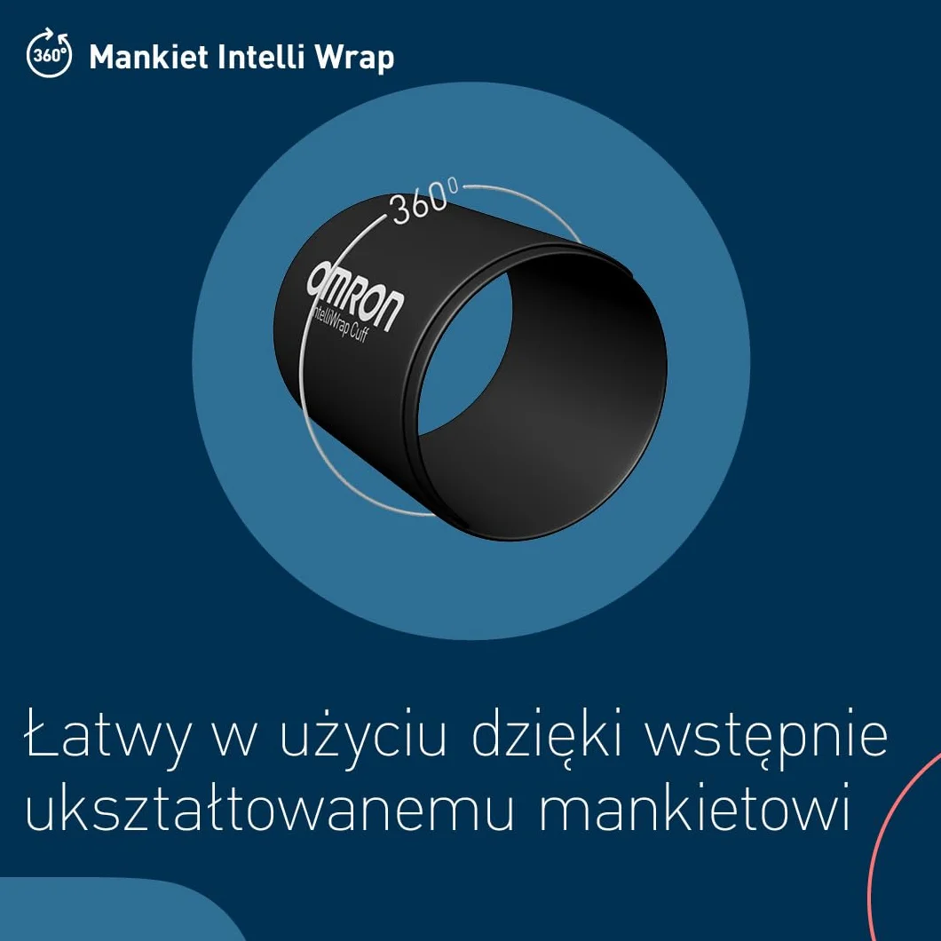 Omron X3 Comfort ciśnieniomierz – urządzenie do pomiaru ciśnienia krwi w domu – z mankietem Intelli Wrap do precyzyjnych pomiarów – "dobry" z Stiftung Warentest 09/2020
