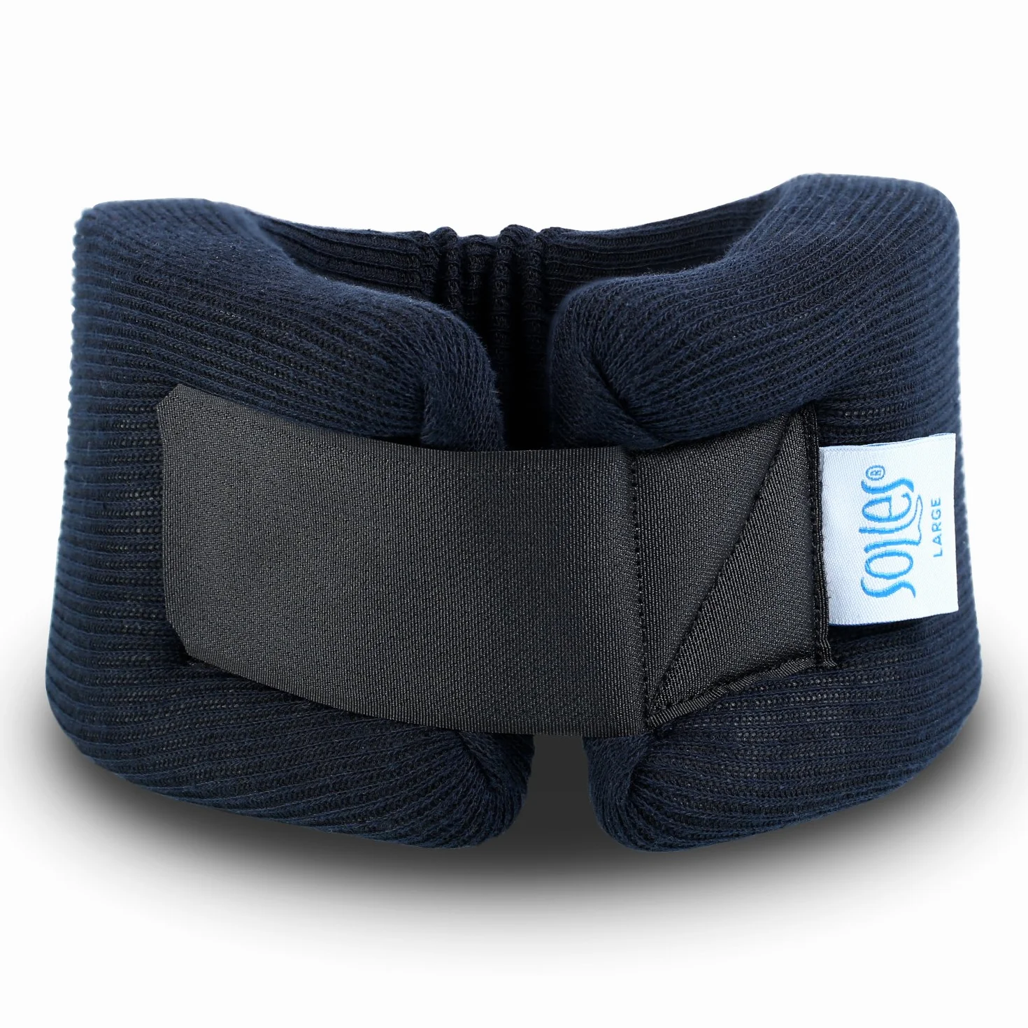 Soles Neck Brace Recovery kołnierz szyjki macicy | regulowany, pianka o wysokiej gęstości | miękka tkanina bawełniana | hipoalergiczny | Relieves Spine, Muscle, Joint Pressure - M/38-50 cm