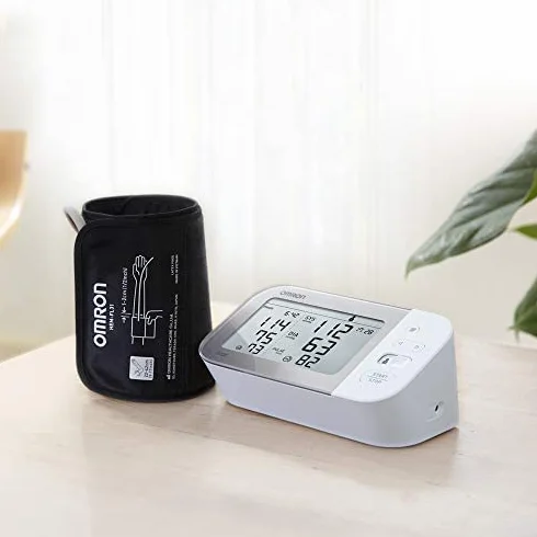 Omron X7 Smart sfigmomanometr – inteligentne sfigmomanometr z funkcją rozpoznawania Bluetooth – kompatybilny ze smartfonem