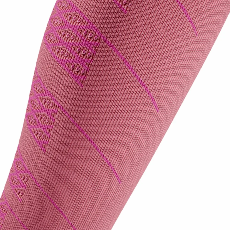 BAUERFEIND Waden Sleeves "Run Performance Compression Sleeve", 1 para bandaży na łydki z kompresją i kropkami 3D, ocieplacze na nogi