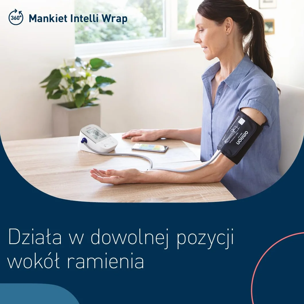 Omron X4 Smart - Ciśnieniomierz do monitorowania nadciśnienia