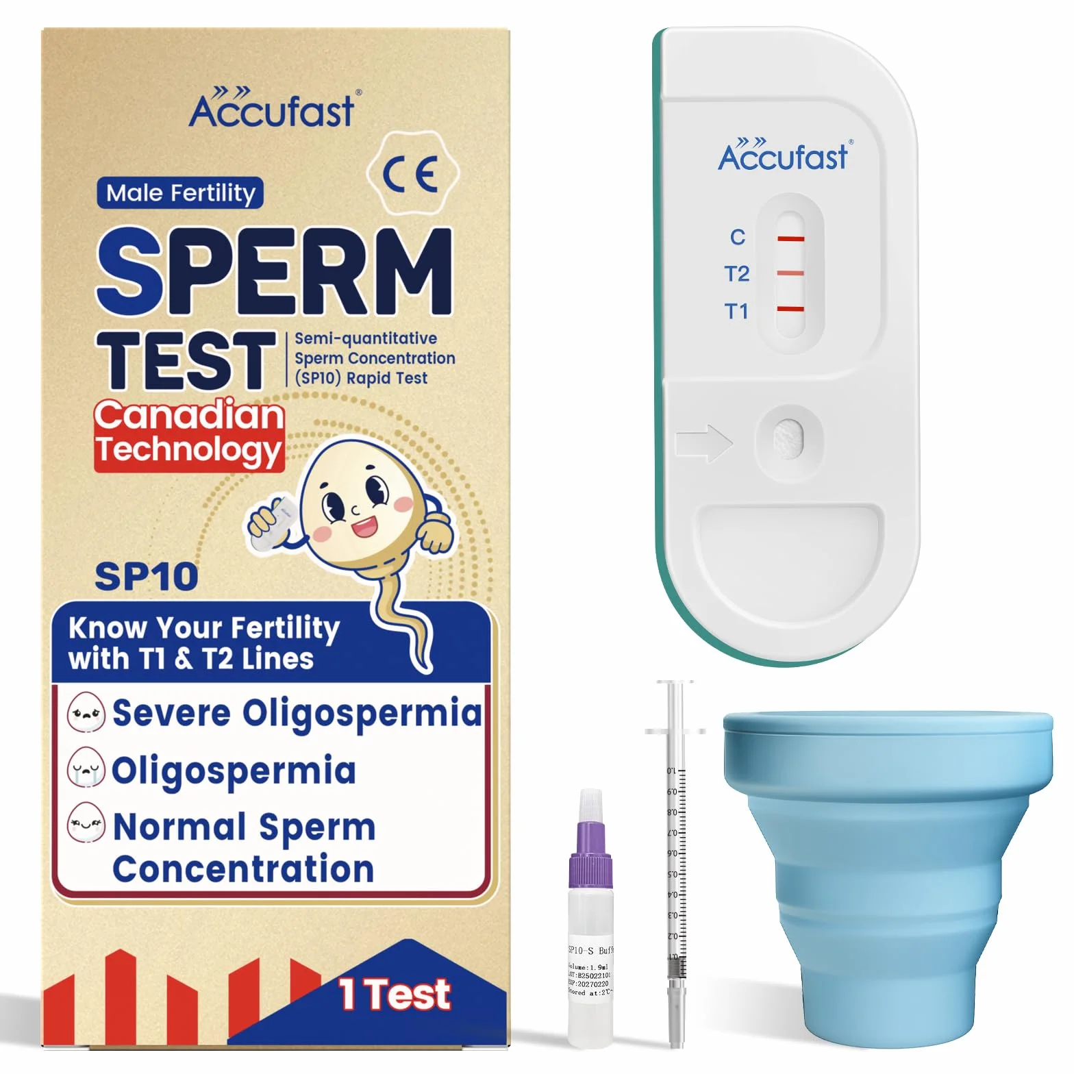 Test płodności dla mężczyzn – wyprodukowano w Kanadzie