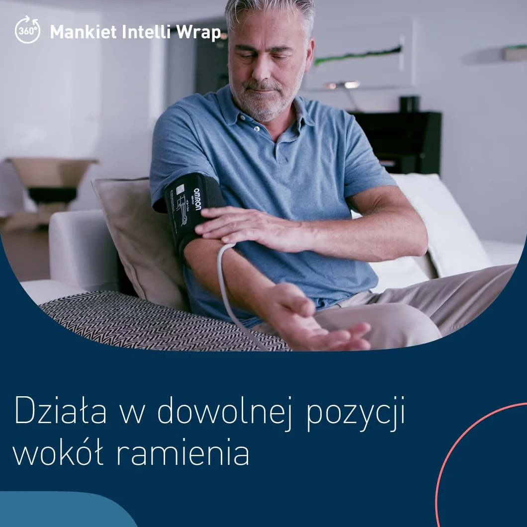 Omron X3 Comfort ciśnieniomierz – urządzenie do pomiaru ciśnienia krwi w domu – z mankietem Intelli Wrap do precyzyjnych pomiarów – "dobry" z Stiftung Warentest 09/2020
