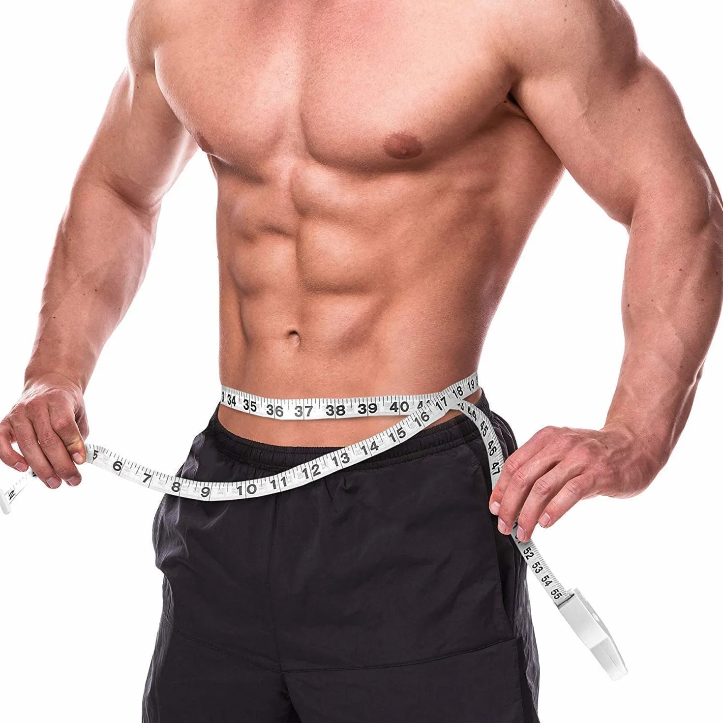 Body Tape Measure - (4 Pack) Taśmy pomiarowe dla monitorów wagi ciała i tłuszczu, (cale i cm) chowany Tape Measure Ruler dla dokładnego kalkulatora tkanki tłuszczowej pomaga obliczyć Fitness Body Measurements