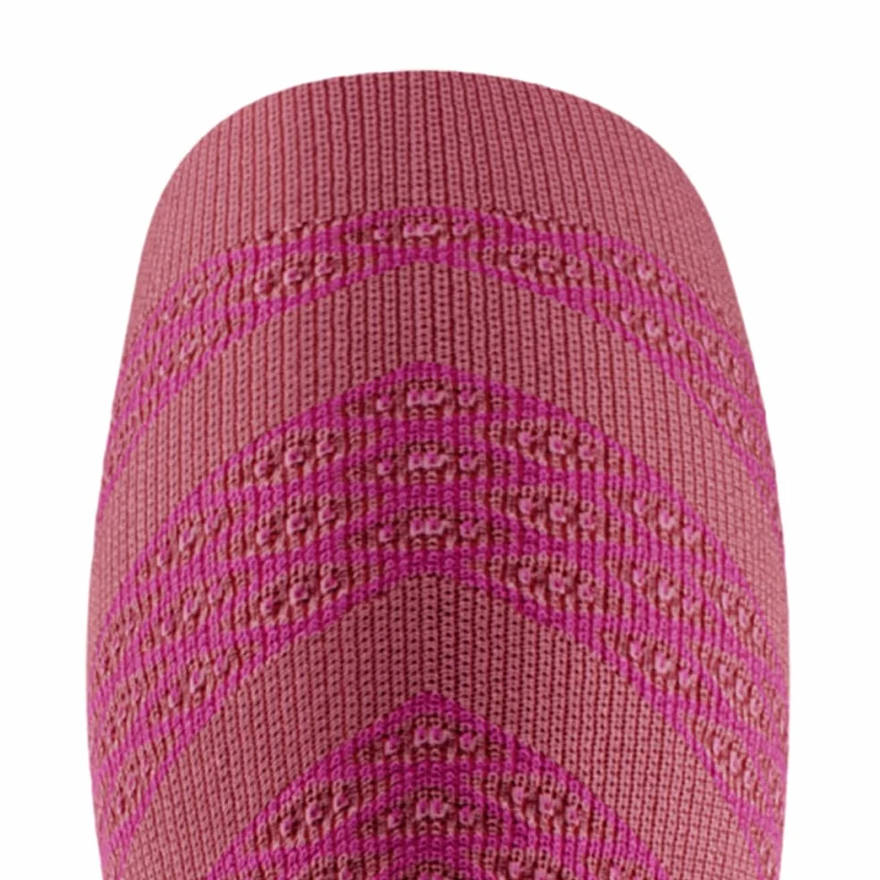 BAUERFEIND Waden Sleeves "Run Performance Compression Sleeve", 1 para bandaży na łydki z kompresją i kropkami 3D, ocieplacze na nogi