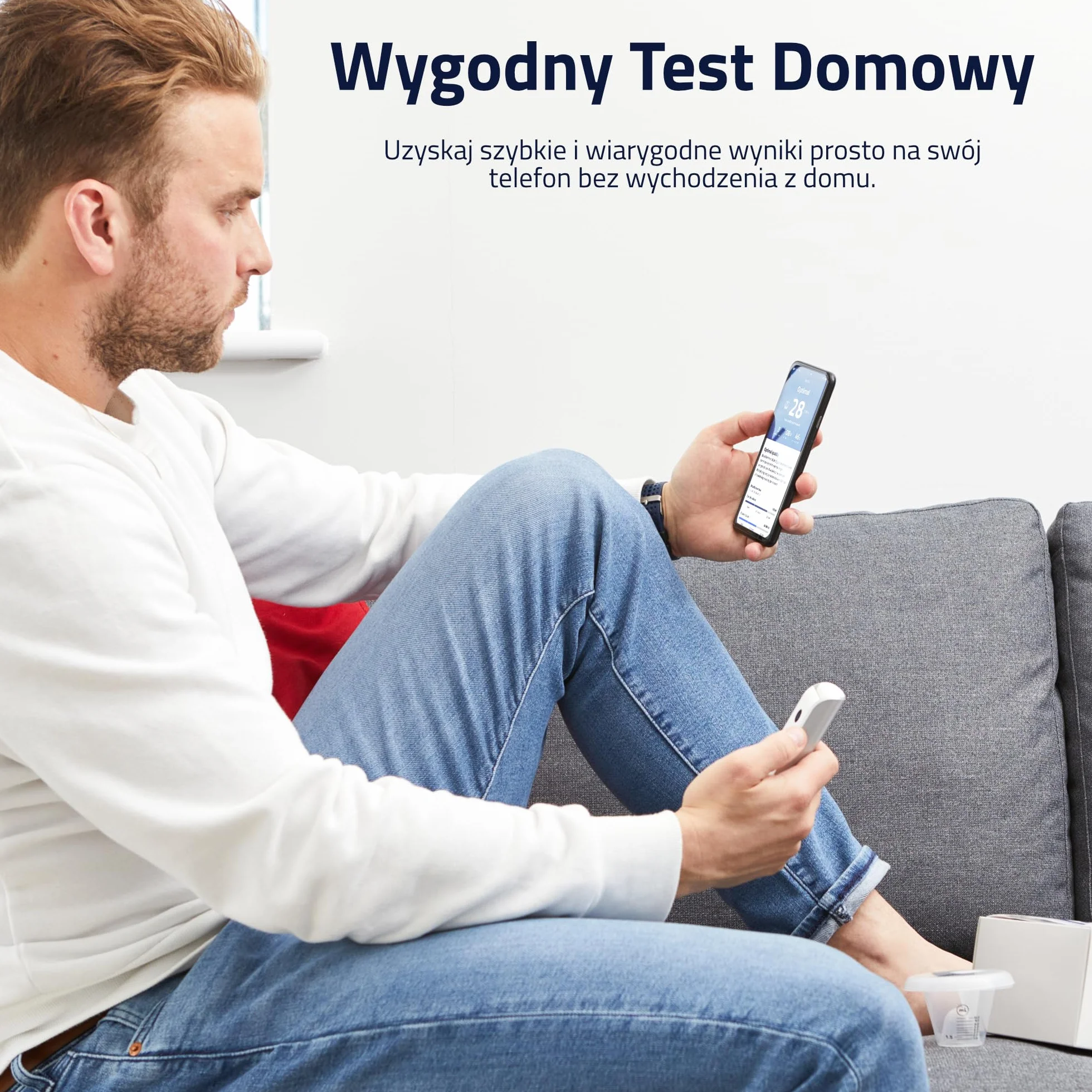 Health - Zestaw do uzupełniania testów nasienia - 2 zestawy testowe - kompatybilny ze wszystkimi testami domowymi ExSeed - z kubkami do pobierania, szkiełkami do próbek i chusteczkami