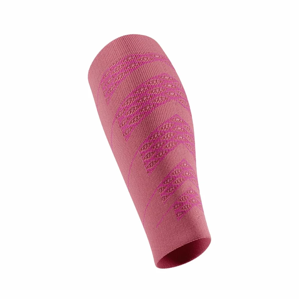 BAUERFEIND Waden Sleeves "Run Performance Compression Sleeve", 1 para bandaży na łydki z kompresją i kropkami 3D, ocieplacze na nogi
