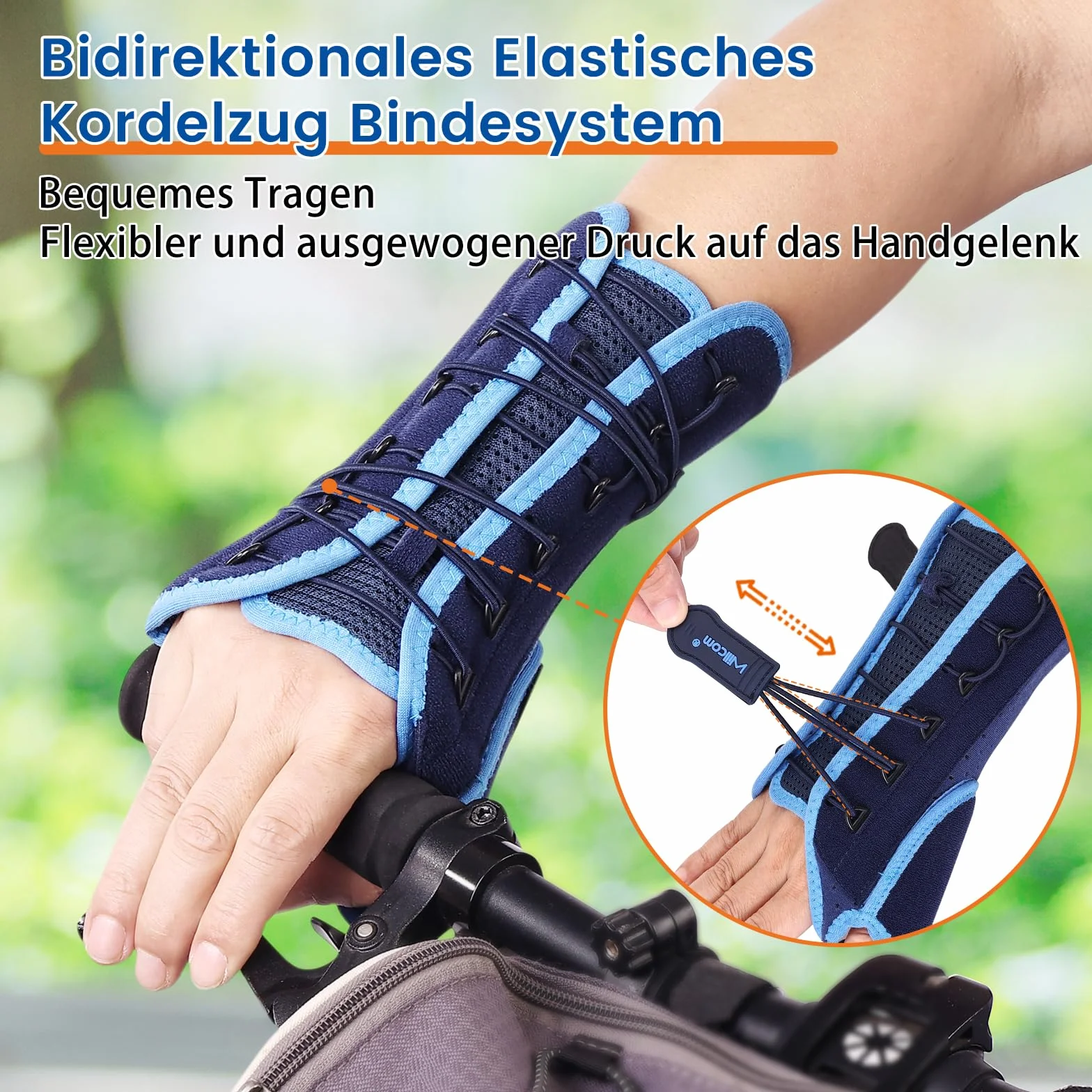 Stabilizator na kciuk z metalową szyną (MR)