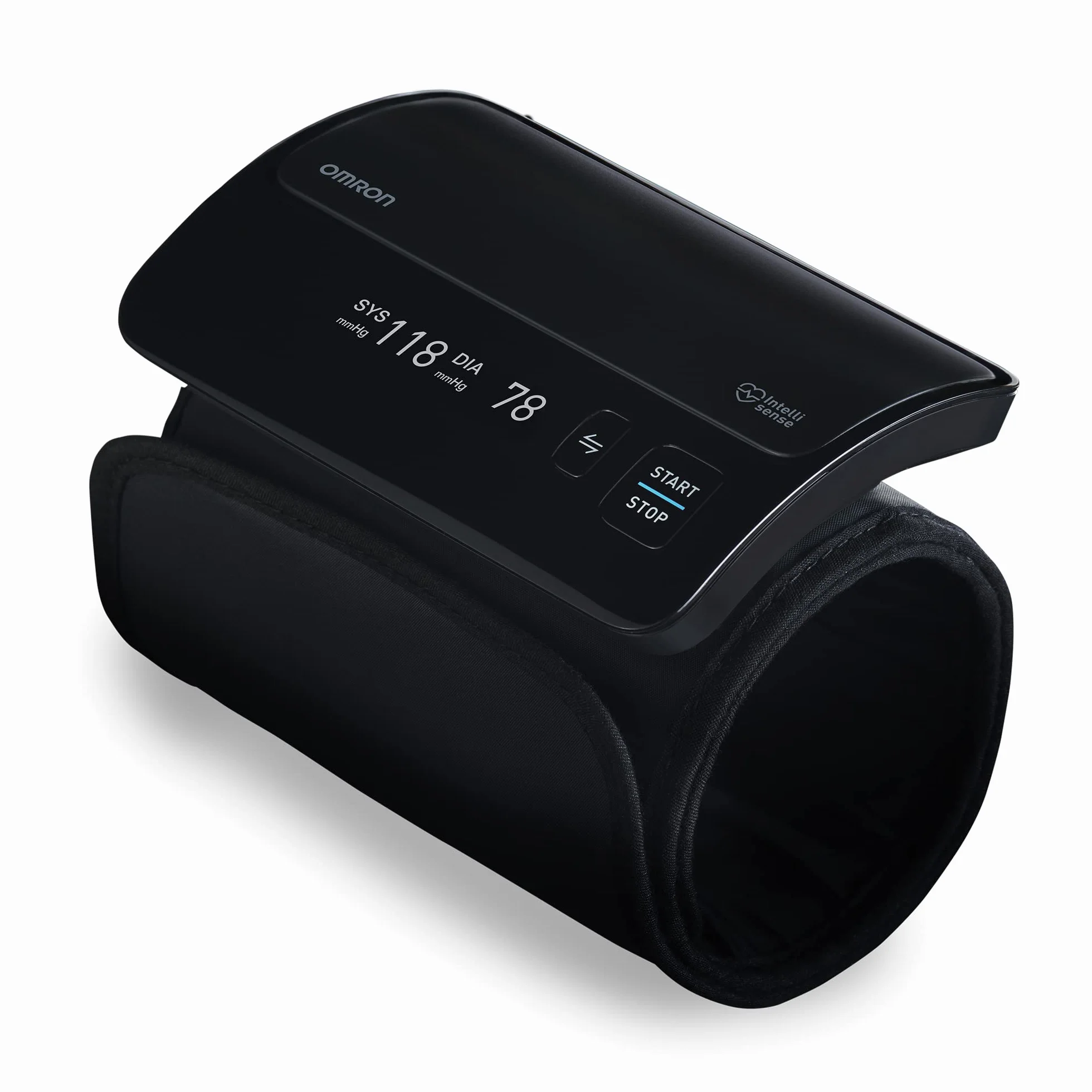 OMRON EVOLV Smart - Bezprzewodowy ciśnieniomierz naramienny z funkcją Bluetooth i bezpłatną aplikacją dla systemów iOS i Android