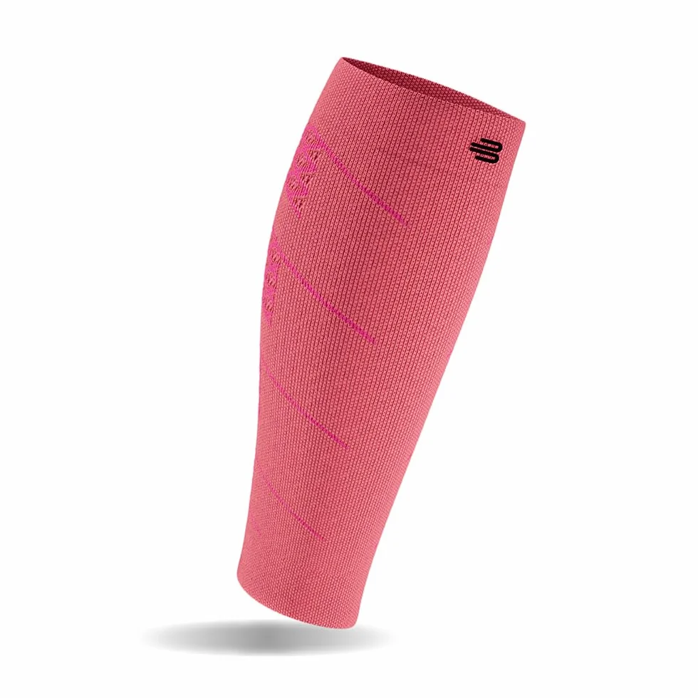 BAUERFEIND Waden Sleeves "Run Performance Compression Sleeve", 1 para bandaży na łydki z kompresją i kropkami 3D, ocieplacze na nogi